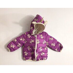 Robeez Unicorn Jacket 6-9 Months Packable New